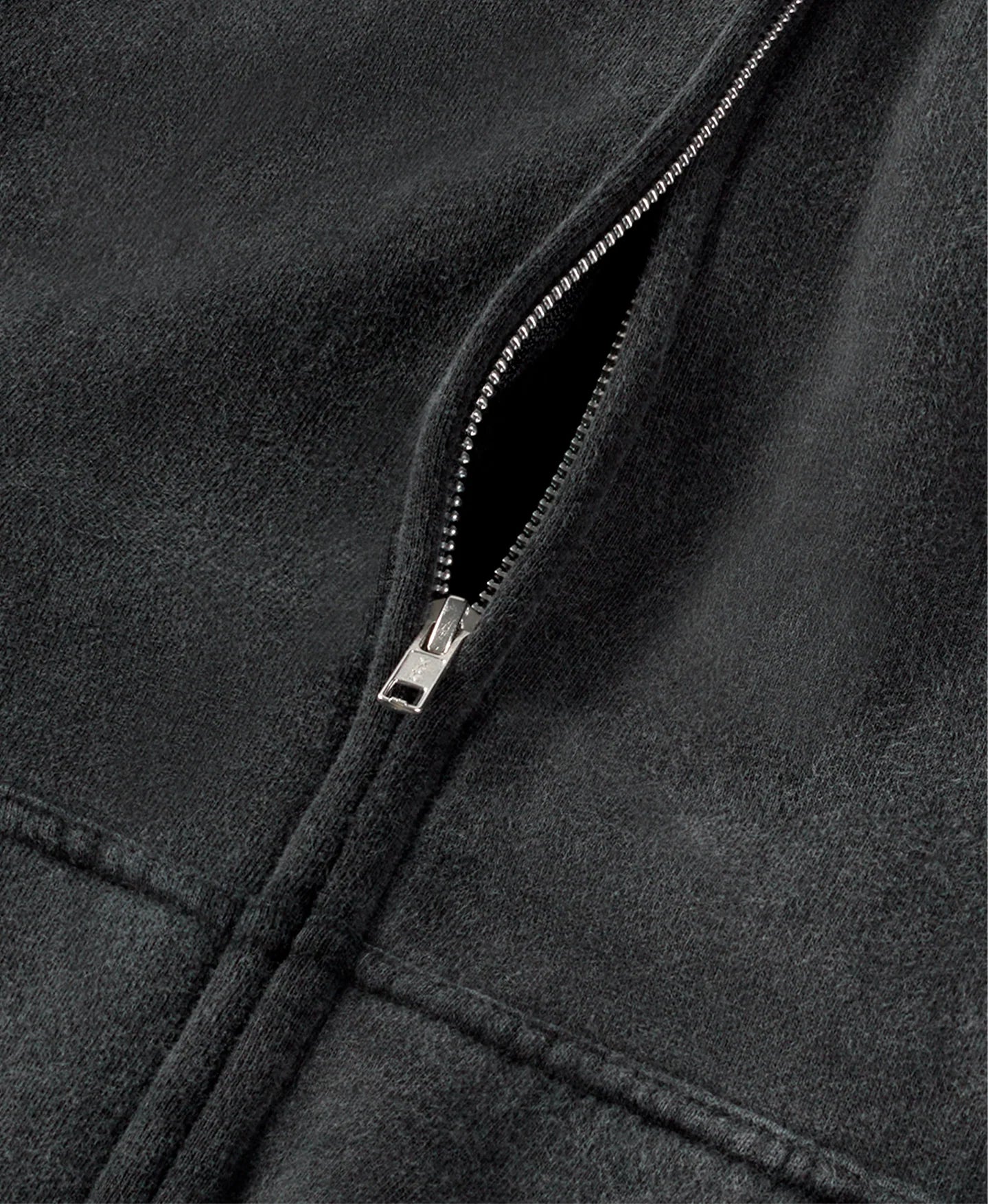 Slate Wash Zip-Up