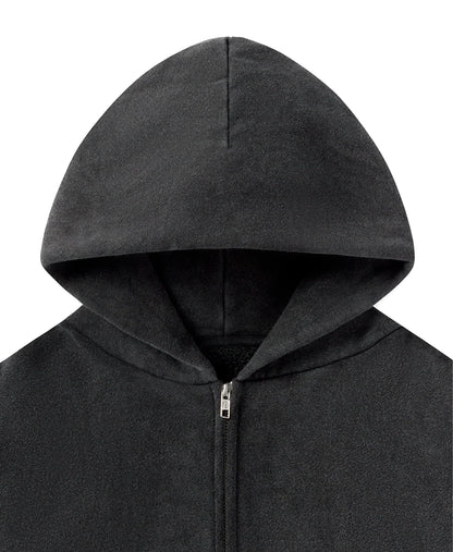 Slate Wash Zip-Up